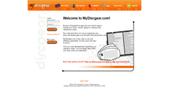 Desktop Screenshot of mydiscgear.com